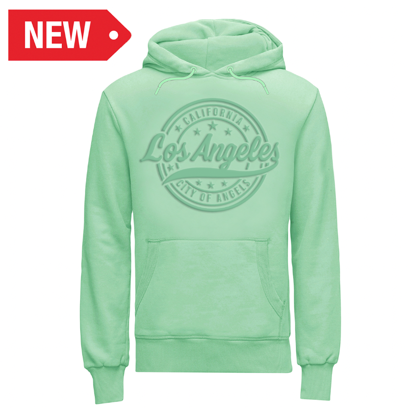 LA HOODIE 3D EMBOSSED (MINT) VSN #1349