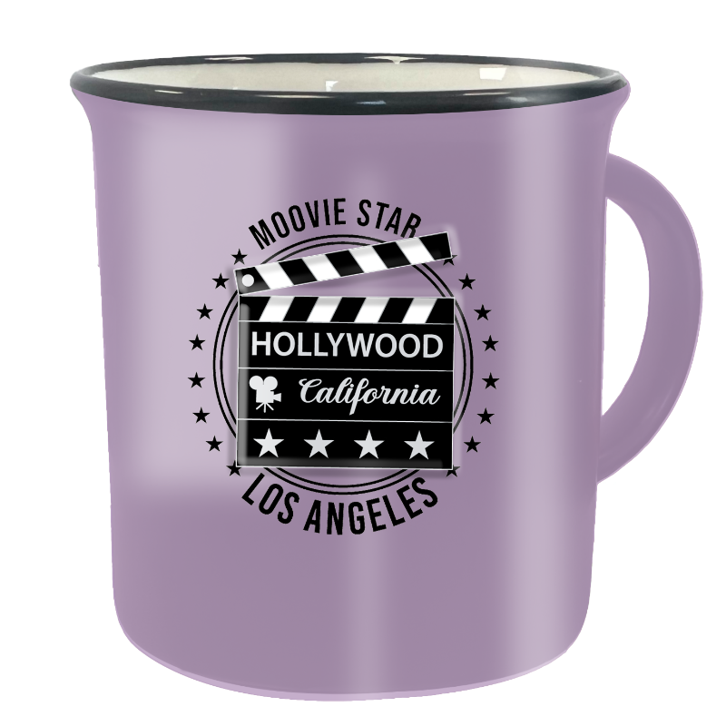 LA MUG M/P HOLLYWOOD CLAP (PURPLE) VSN #0694