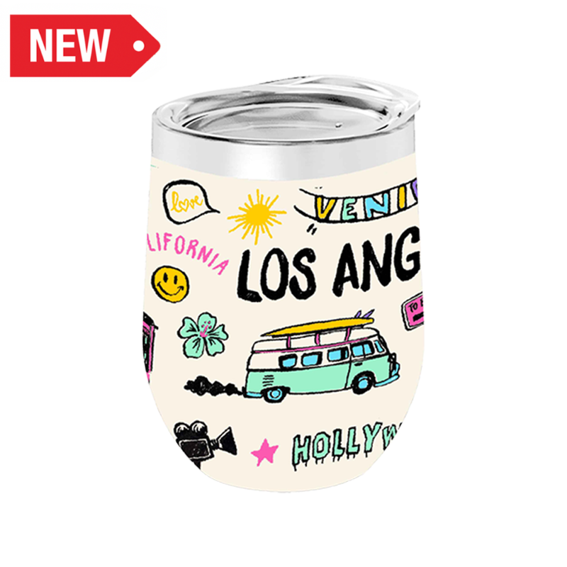 LA WINE TUMBLER NAIF (12oz) VSN #2346