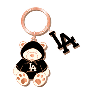 LA K/C TEDDY BEAR (BLK) VSN #1486