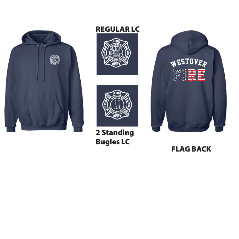 Hane's Ultimate Cotton Flag Hoodie