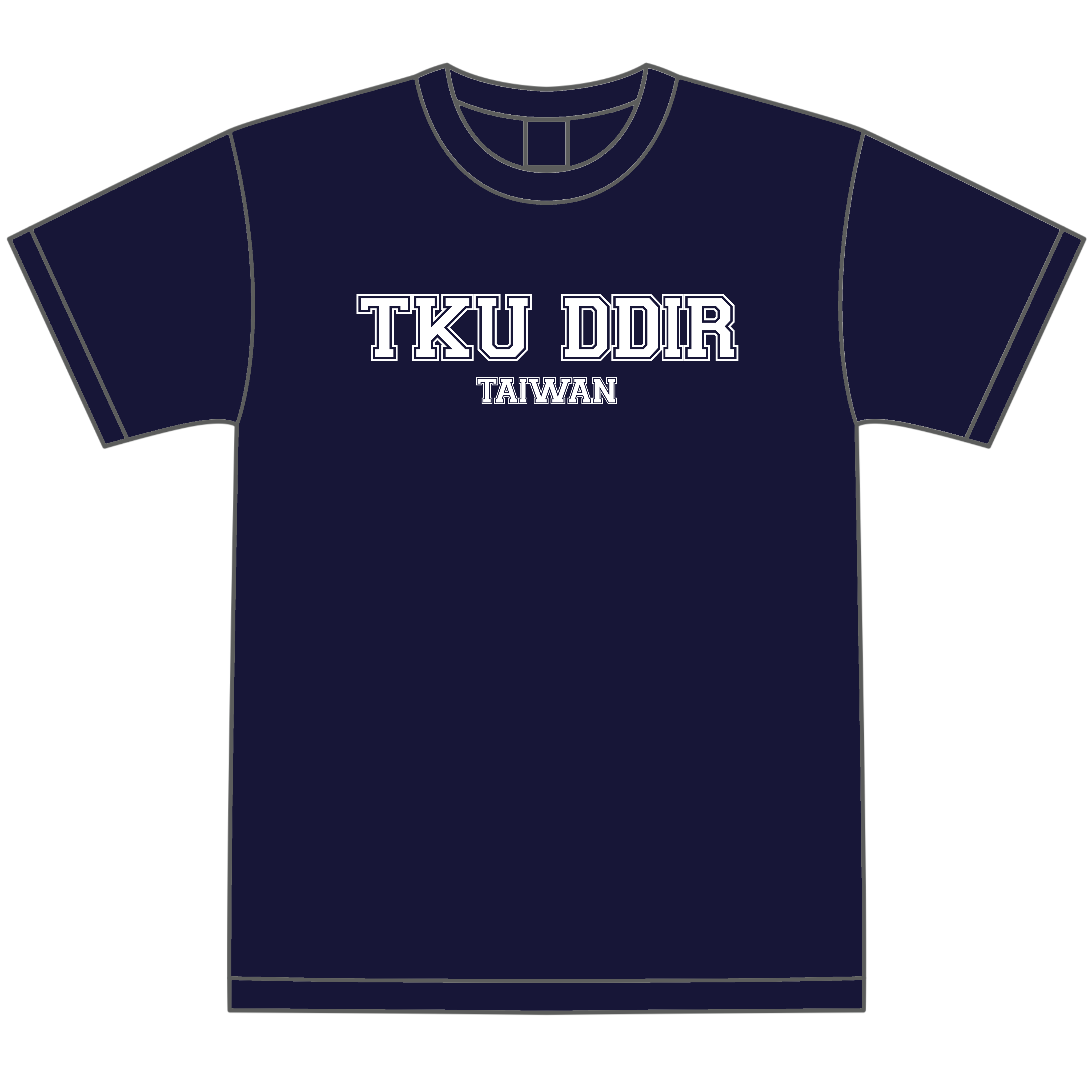 Navy TKU DDIR T-Shirt Main Image