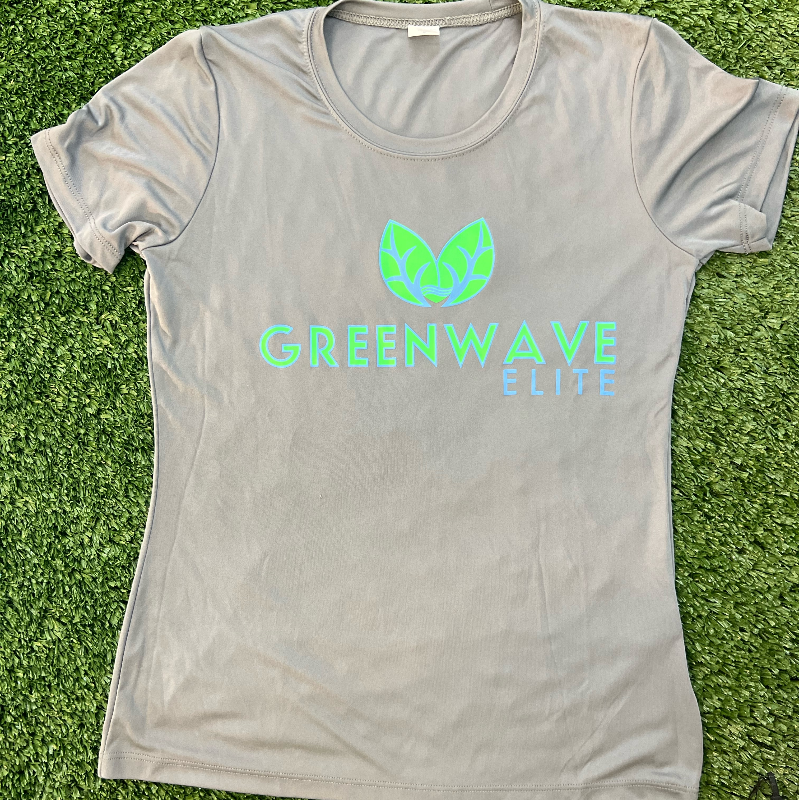 Gray Ladies T-Shirt (Drifit)