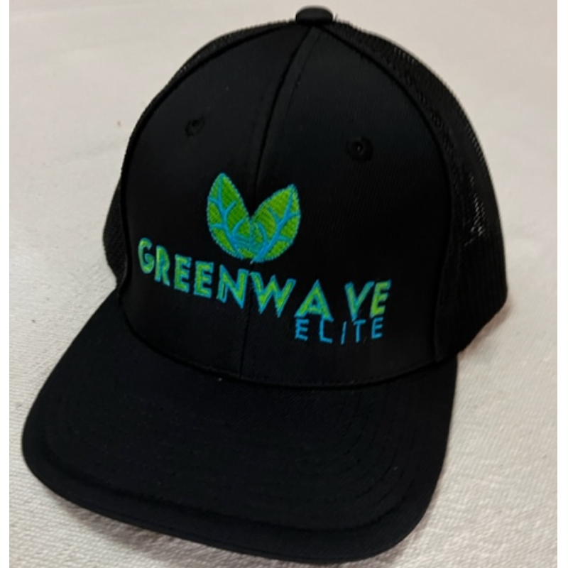 All Black Fitted Flex Hat