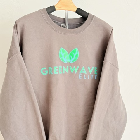 Gray Unisex Crewneck Sweatshirt (Cotton)