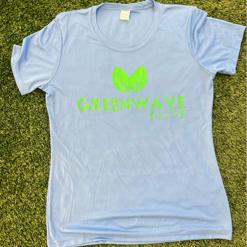 Blue Ladies T-Shirt (Drifit)