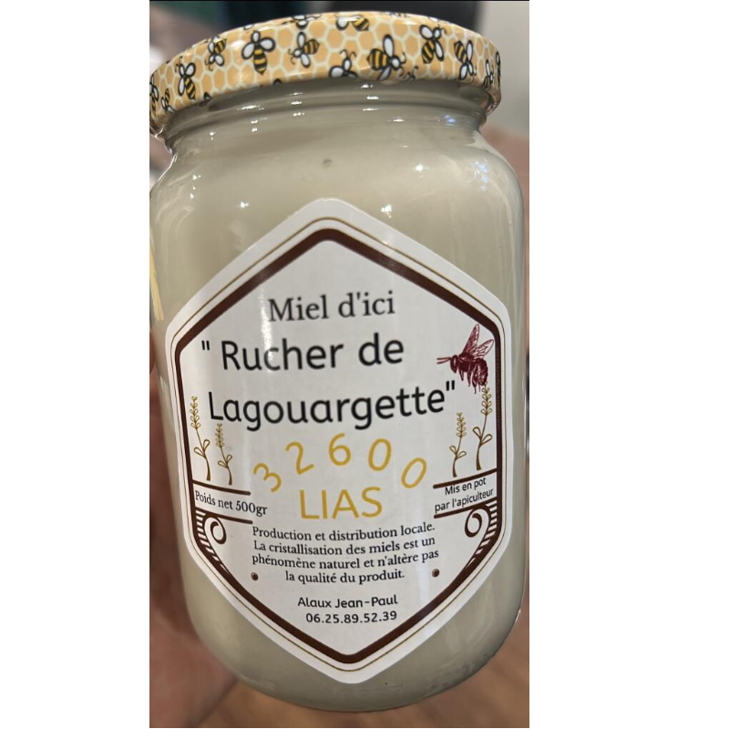 Miel crémeux colza (blanc)