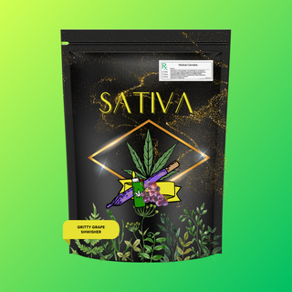 SATIVA - Gritty Grape Shwisher - 2 pk [Available in Regular or Chubby]