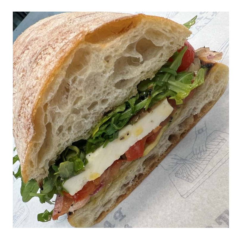 Grilled Vegetable Sandwich (v)