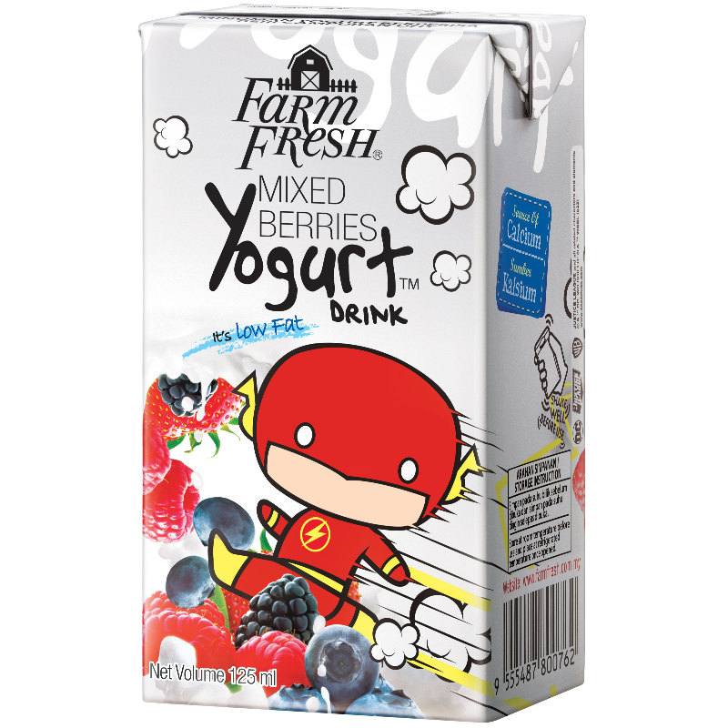 UHT Yogurt Mix Berries