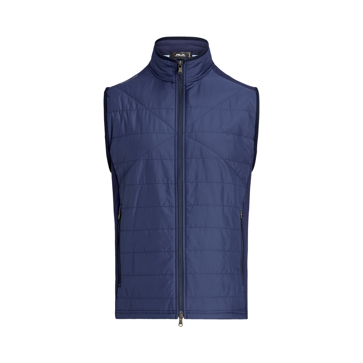 PERFORMANCE WOOL QUILTED FULL-ZIP VEST - SOLID Large Image