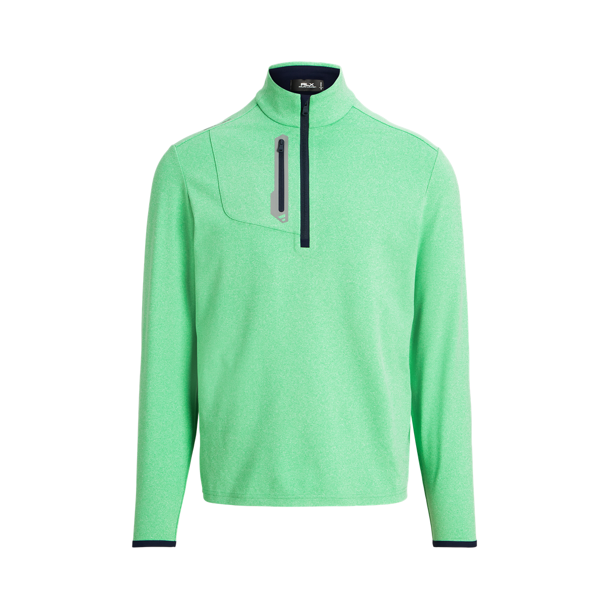 LONG-SLEEVE LUXURY PERFORMANCE JERSEY KNIT 1/4 ZIP PULLOVER Large Image