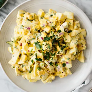 Egg salad with green onion (500g)