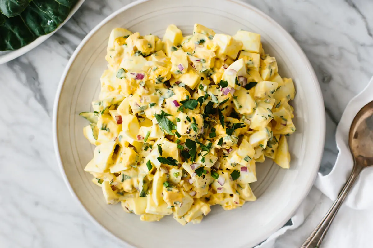 Egg salad with green onion (500g) Main Image