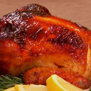 Roasted Chicken w/Chef's (sweet) marinade (1 portion)