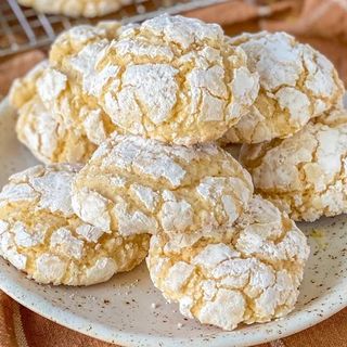 Lemon Crinkle Buttercookies