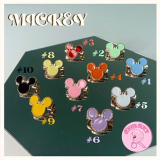 (MICKEY) Cartoon Small Brooches /5pc 