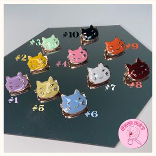 (CAT) Cartoon Small Brooches /5pc