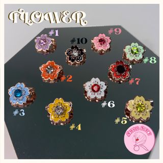 (FLOWER) Cartoon Small Brooches /5pc 