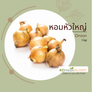 หอมหัวใหญ่ Onion 1Kg