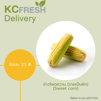 ข้าวโพดหวาน Sweet corn (ฝัก/Corn) Main Image