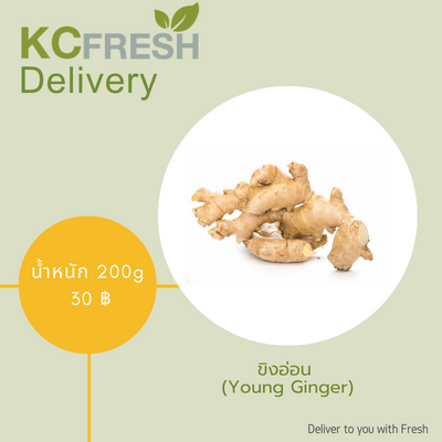 ขิงอ่อน Young Ginger 200g Main Image