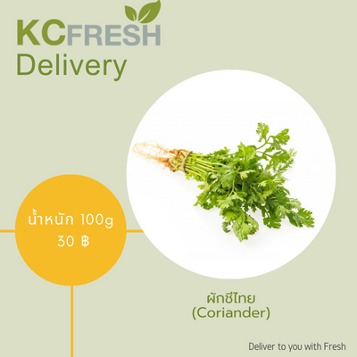 ผักชีไทย Coriander 100g Main Image