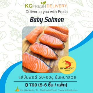 แซลมอน เบบี้ Salmon Baby 5-6 ชิ้น(pcs) / pack
