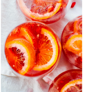 Pomegranate Blood Orange Lemonade