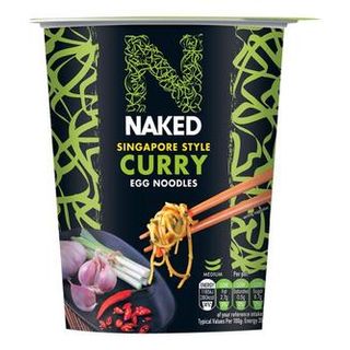 Naked Singapore Style Curry Egg Noodles