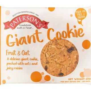 Paterson's Fruit & Oat Giant Cookie