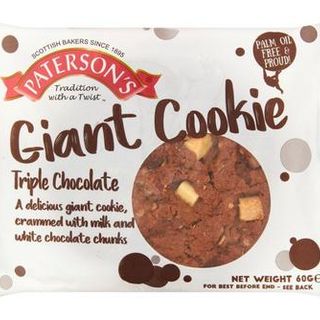 Paterson's Triple Chocolate Giant Cookie