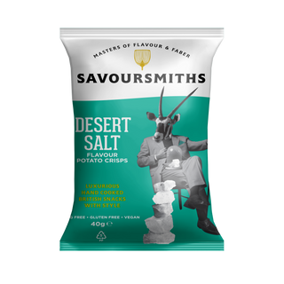 SAVOURSMITHS Desert Salt Crisps 40g