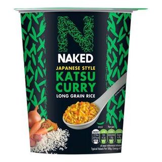 Naked Long Grain Rice Japanese Katsu Curry