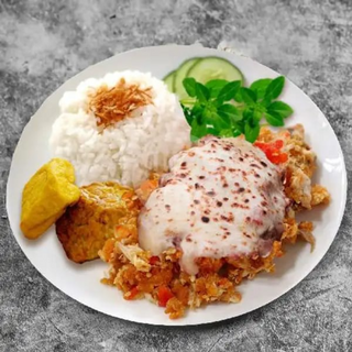 Ayam Geprek Mozarella