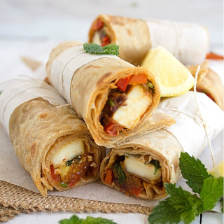 Tandoori Paneer Wrap