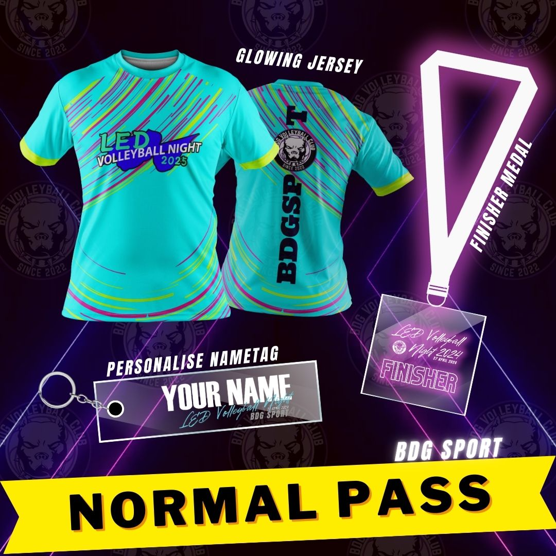 LED Volleyball Night Nomal Pass
