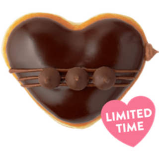 Hershey's Double Chocolate Kiss Doughnut