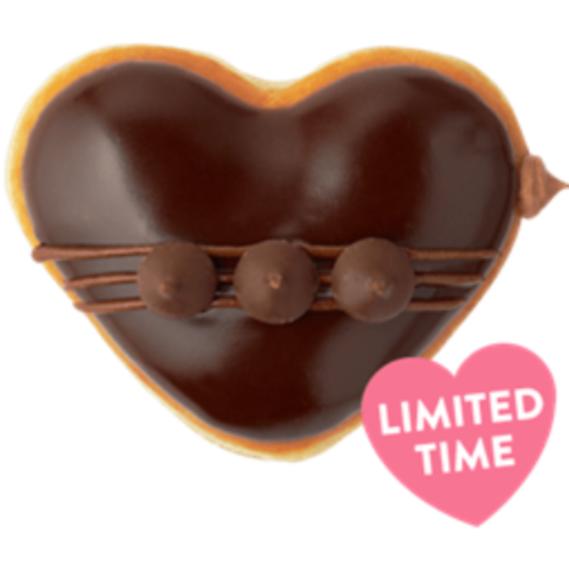 Hershey's Double Chocolate Kiss Doughnut Main Image