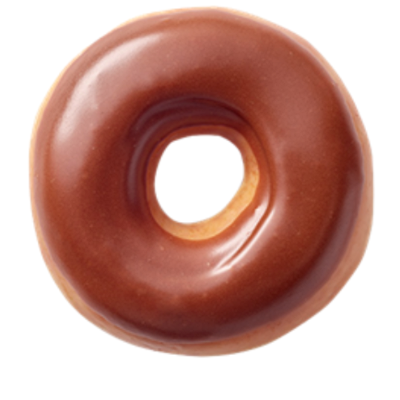 Original Glazed Chocolate Doughnut  Main Image