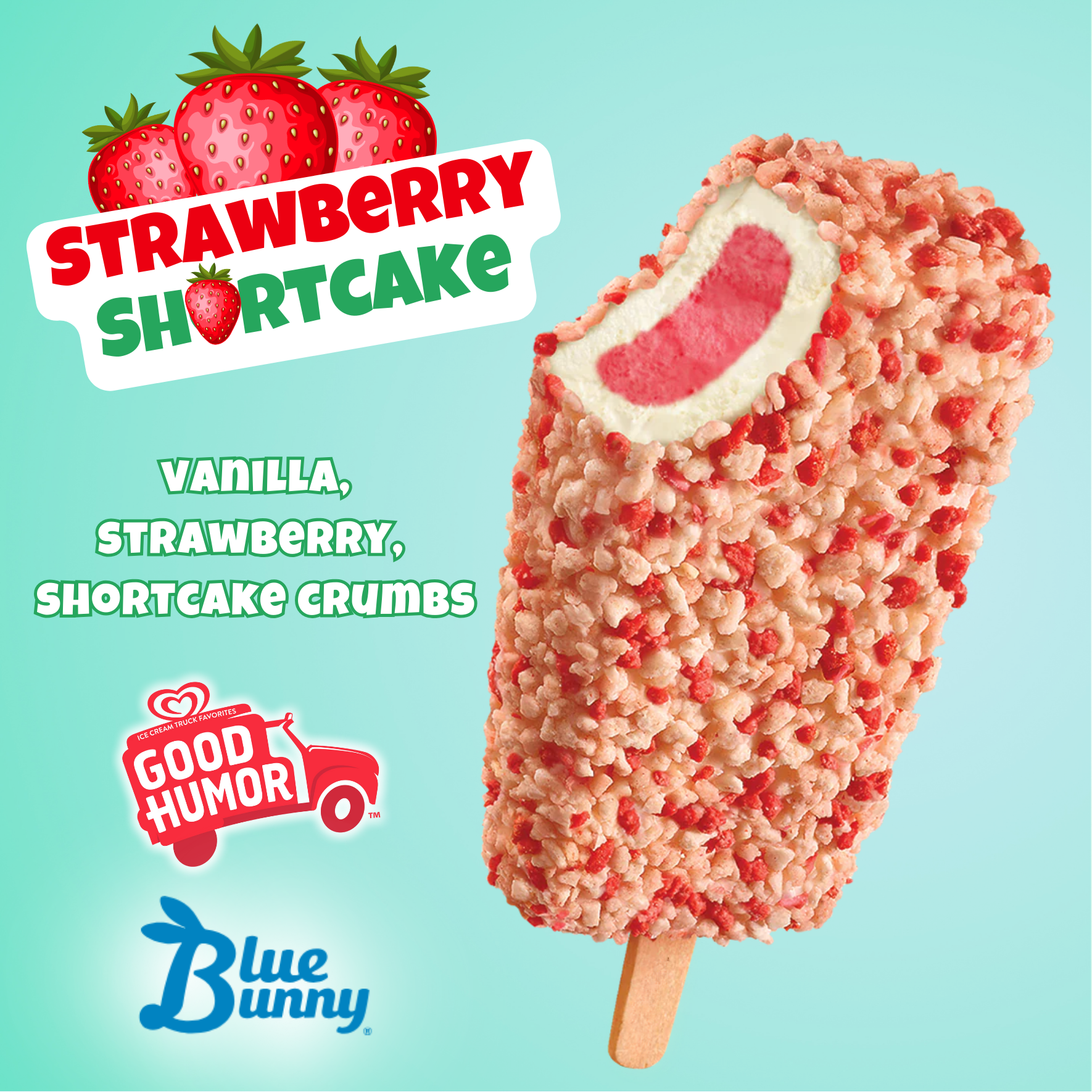 Strawberry Shortcake (24 bars/per case)