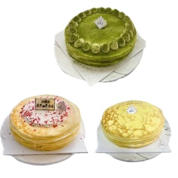 Uji Matcha Crepe Cake/Twinings Earl Grey Crepe Cake Mille Crepe Cake
