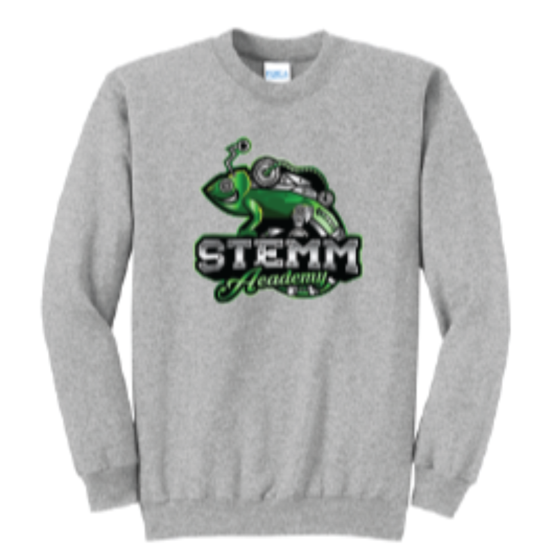 Crewneck Sweatshirt - Chameleon - Grey Large Image