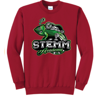 Crewneck Sweatshirt - Chameleon - Red Image