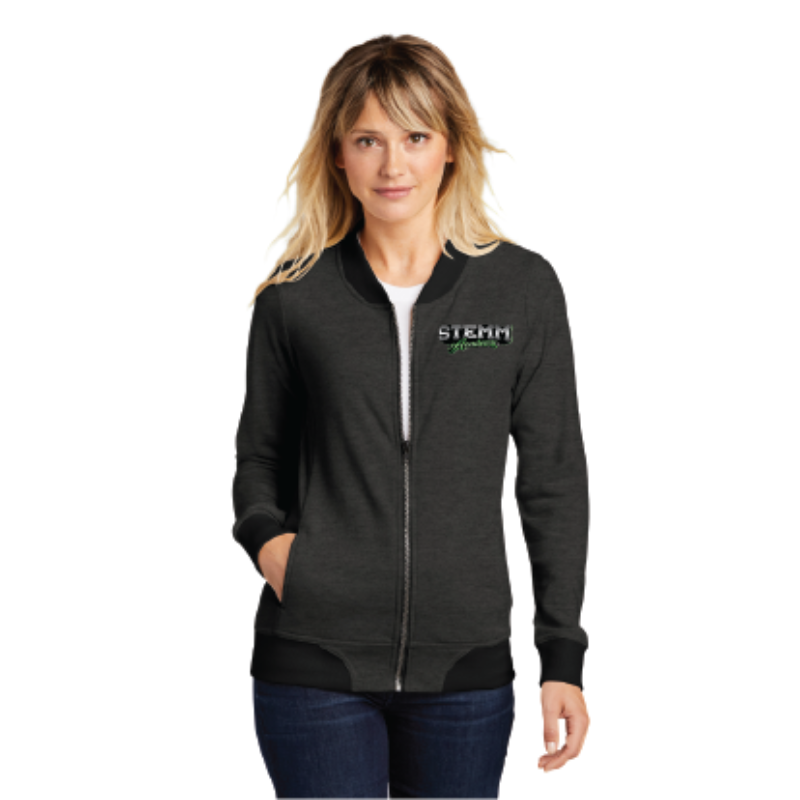 LST274 (Womens) Sport-Tek® Lightweight French Terry Bomber Large Image