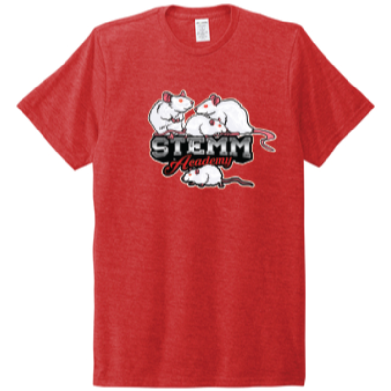 Short Sleeve Tee - Lab Rats - Red Large Image