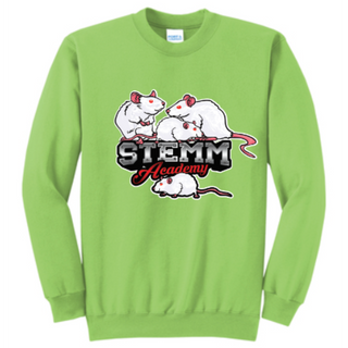 Crewneck Sweatshirt - Lab Rats - Lime Image