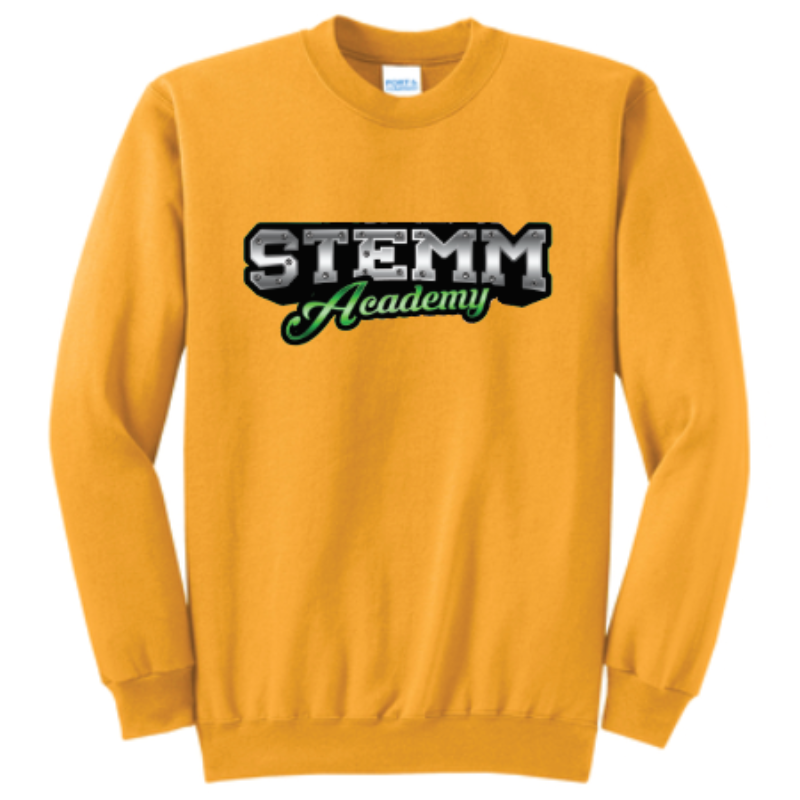 Crewneck Sweatshirt - STEMM - Gold Large Image
