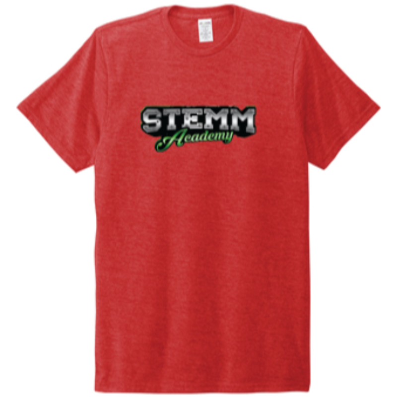 Short Sleeve Tee - STEMM - Red Large Image
