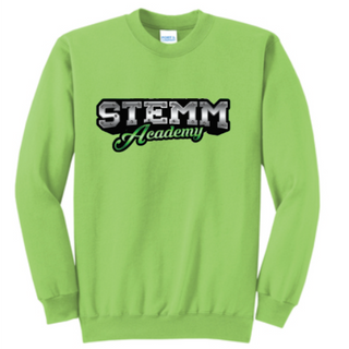 Crewneck Sweatshirt - STEMM - Lime